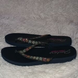 Skechers Women's Multicolor Beaded Sandals